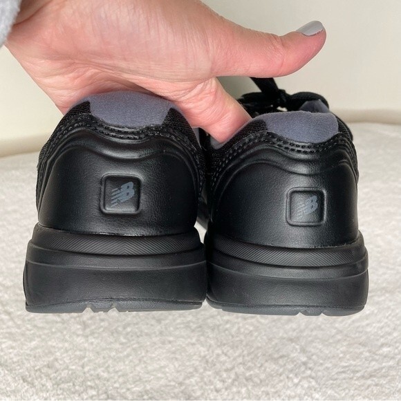 New Balance 813 Leather Sneakers Walking Tennis Shoes Rollbar Black Size 9.5 - Picture 5 of 11